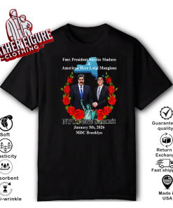 Alternative view of NYC Peace Summit Fmr President Nicolás Maduro T-Shirt