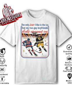 Alternative view of The Only Ice I Like Is The Ice My Two Gay Boyfriends T-Shirt