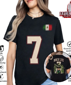 Rock Lee Mexico Soccer Naruto Anime Shirt