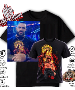 Roman Reigns Aura Cartoon OTC Shirt At SNME 2026