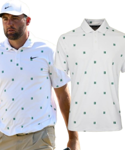 Alternative view of Scottie Scheffler Nike Golf Polo Shirt 2026