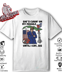 Alternative view of She's Cubin' On My Missile Until I Cry Sis Tank Top