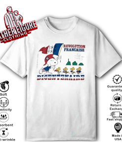 Snoopy French Revolution Bicentenaire 1789 1989 T-Shirt