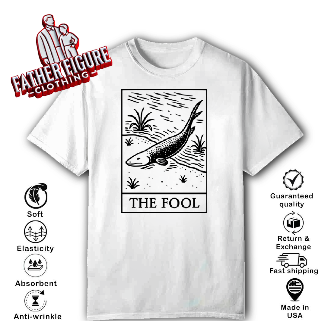 The Fool Tarot Card T-Shirt