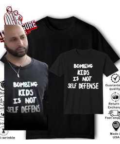 United Airlines Customer Shirt Removal Bombing Kids Is Not Self Defense Tee