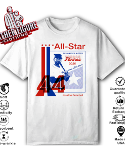 Yordan Alvarez Houston Astros 44 Baseball First Time All Star 2026 Shirt