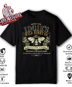 Idgie’s Wild Honey Co Southern Wildflower Honey Whistle Stop Alabama T Shirt