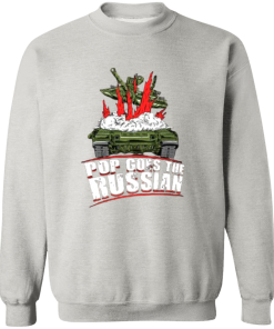 Alternative view of Pop Goes The Russian T Shirt