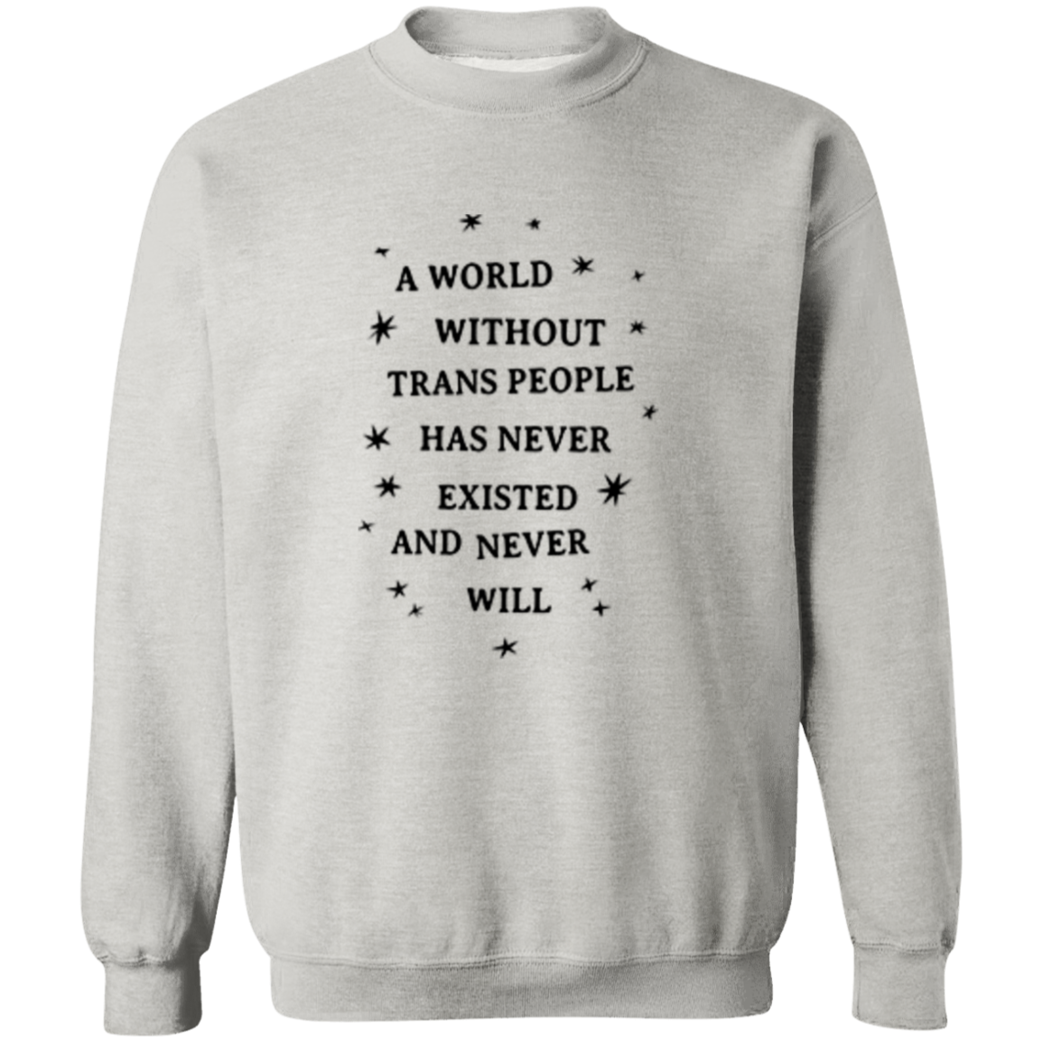 A World Without Trans People Has Never Existed And Never Will T Shirt