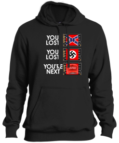 Alternative view of You Lost You Lost You’re Next Anti MAGA Shirt