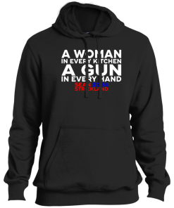 Alternative view of A Woman In Every Kitchen A Gun In Every Hand T Shirt