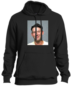 Alternative view of Tony Romo Mugshot Funny Smirking Football T Shirt