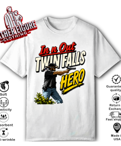 Jordan Salinas In A Out Twin Falls Hero 2026 T Shirt