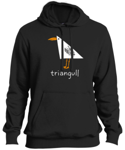 Alternative view of Triangull Seagull Triangle Bird Pun T Shirt