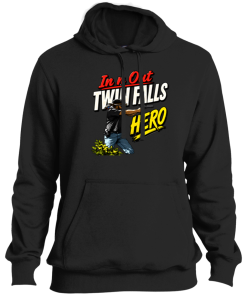 Alternative view of Jordan Salinas In A Out Twin Falls Hero 2026 T Shirt