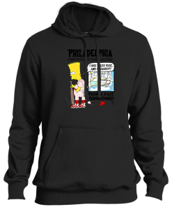 Alternative view of Bart Simpson I Was There Dude Philadelphia Century Of Humiliation Dombrowski Phillies Baseball Parody Shirt