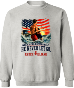 Ryder Williams Hero Tribute When A Child Needed Help He Never Let Go T Shirt