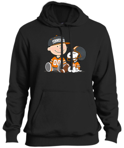 Alternative view of Tennessee Football Peanuts Charlie Brown Snoopy T Shirt
